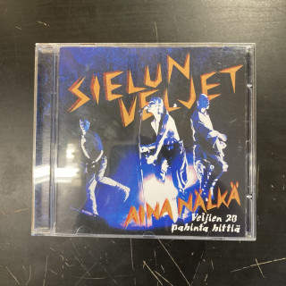 Sielun Veljet - Aina nälkä (Veljien 20 pahinta hittiä) CD (M-/M-) -post punk-